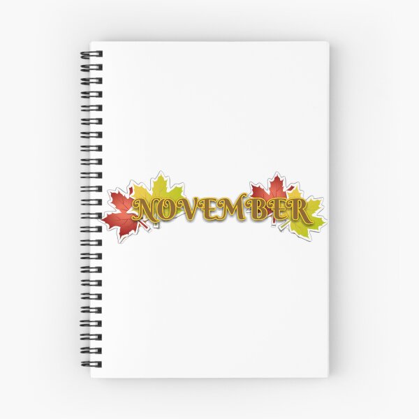Item preview, November letter typography, stickers November  designed and sold by Trilala.