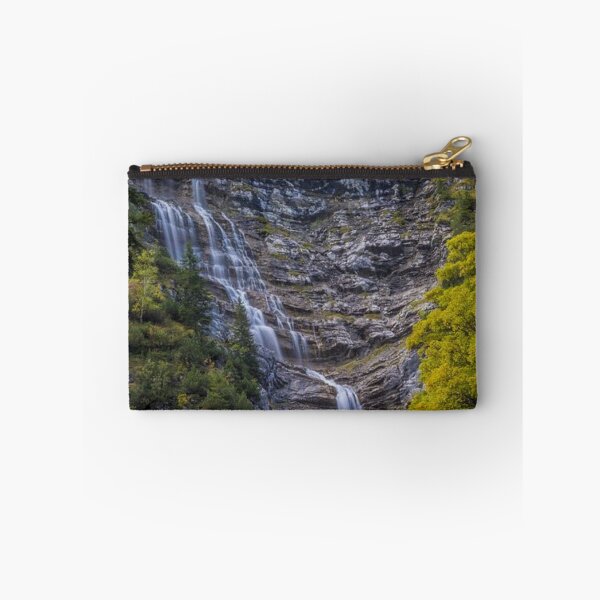 Item preview, Waterfall in the Rocky Mountains forest designed and sold by Durgaa D.