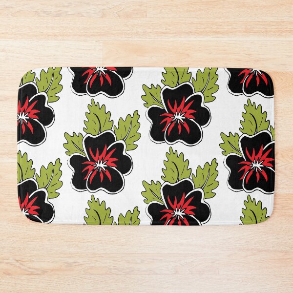 Item preview, Single wild pansy cartoon flower illustration  designed and sold by AngelDawnDesign.
