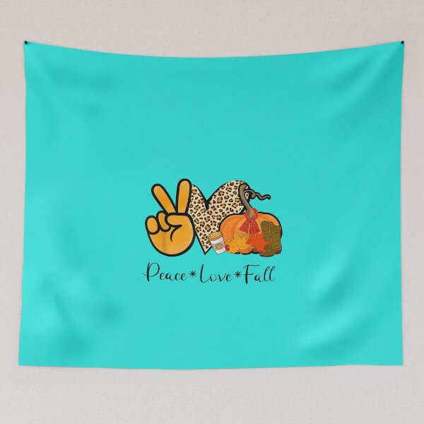 Item preview, Peace Love Fall Pumpkins Vintage Truck Thanksgiving designed and sold by Best Selling ⭐⭐⭐⭐⭐(9.0).
