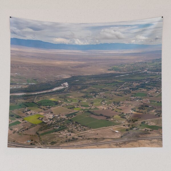 Item preview, Albuquerque, New Mexico from a flight overlooking Rio Grande River designed and sold by SafariByMarisa.