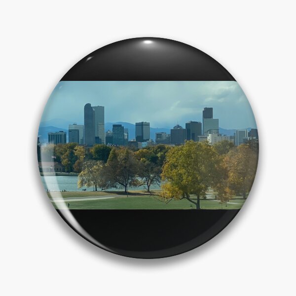 Item preview, Denver Skyline from Cheeseman Park by Mark Ewing designed and sold by LifeSpice.
