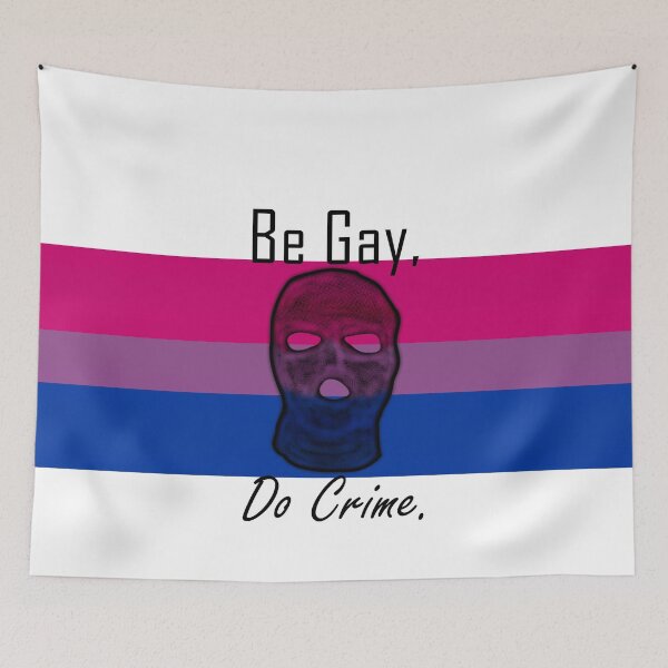 Item preview, Be Gay Do Crime (Bi6) designed and sold by SamIsWhat8.