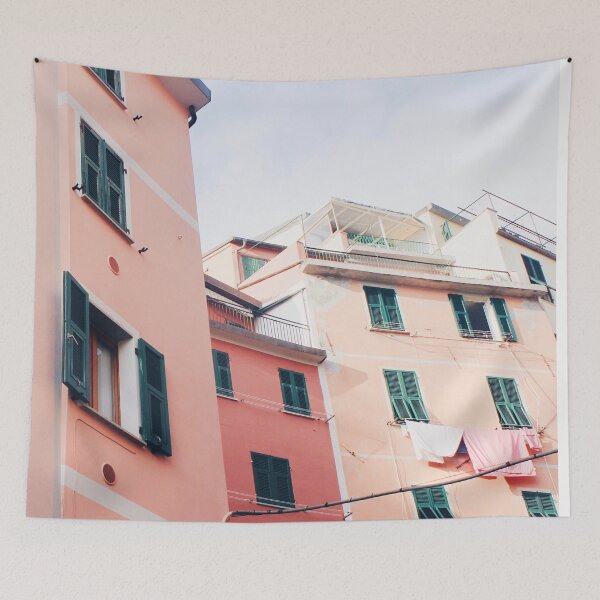 Item preview, Pink Italian Houses  designed and sold by AlexandraStr.