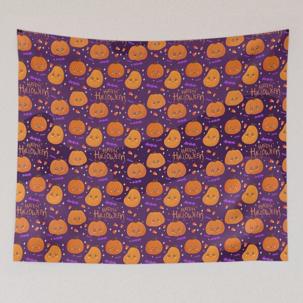 Item preview, Halloween Cute Pumpkins designed and sold by Pligo.