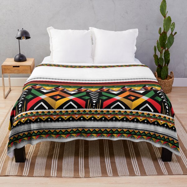 Item preview, colorful tribal pattern designed and sold by gmm2000.