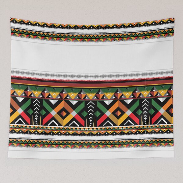 Item preview, colorful tribal pattern designed and sold by gmm2000.