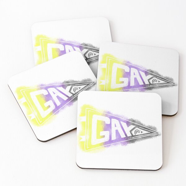 Item preview, Gay Pennant Flag - Non-binary Flag designed and sold by shaileyann.