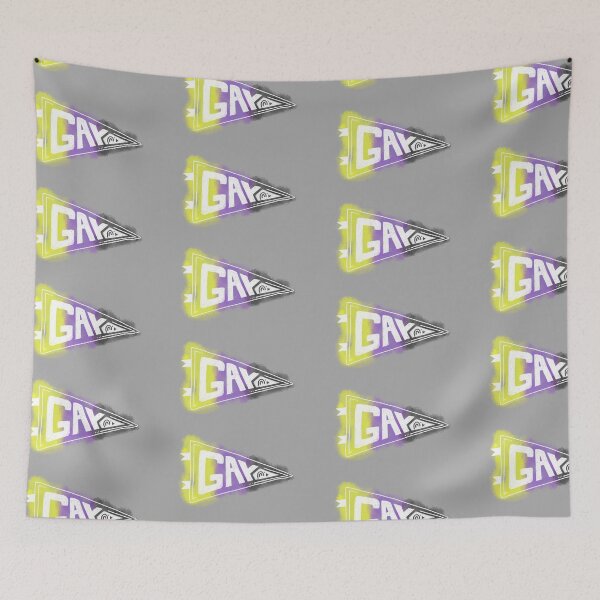 Item preview, Gay Pennant Flag - Non-binary Flag designed and sold by shaileyann.