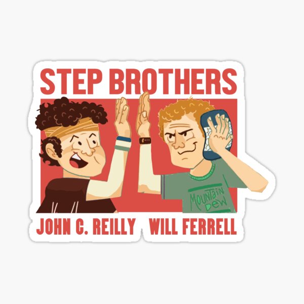 Step Brothers Sticker For Sale By Premparekh Redbubble 