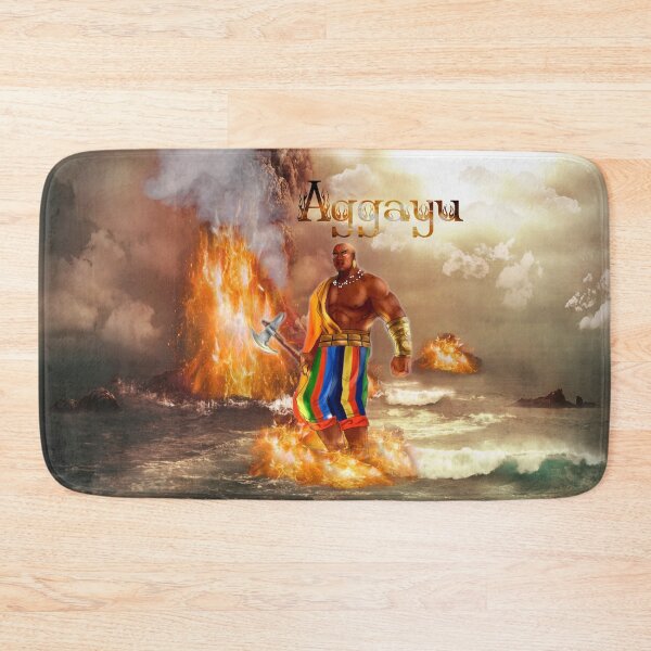 Item preview, Aggayu the Orisha of the Volcano designed and sold by DesignbyOkoto.