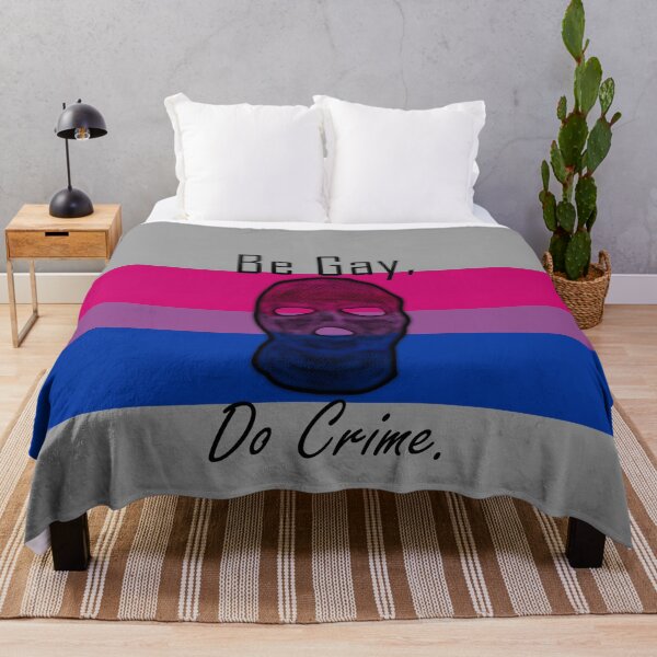 Item preview, Be Gay Do Crime (Bi6A) designed and sold by SamIsWhat8.