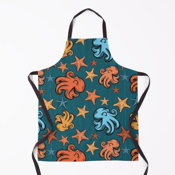 Item preview, Minimalist Midday Octopus & Starfish designed and sold by InkLayer.