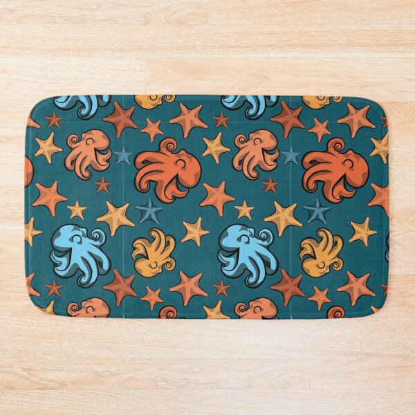 Item preview, Minimalist Midday Octopus & Starfish designed and sold by InkLayer.