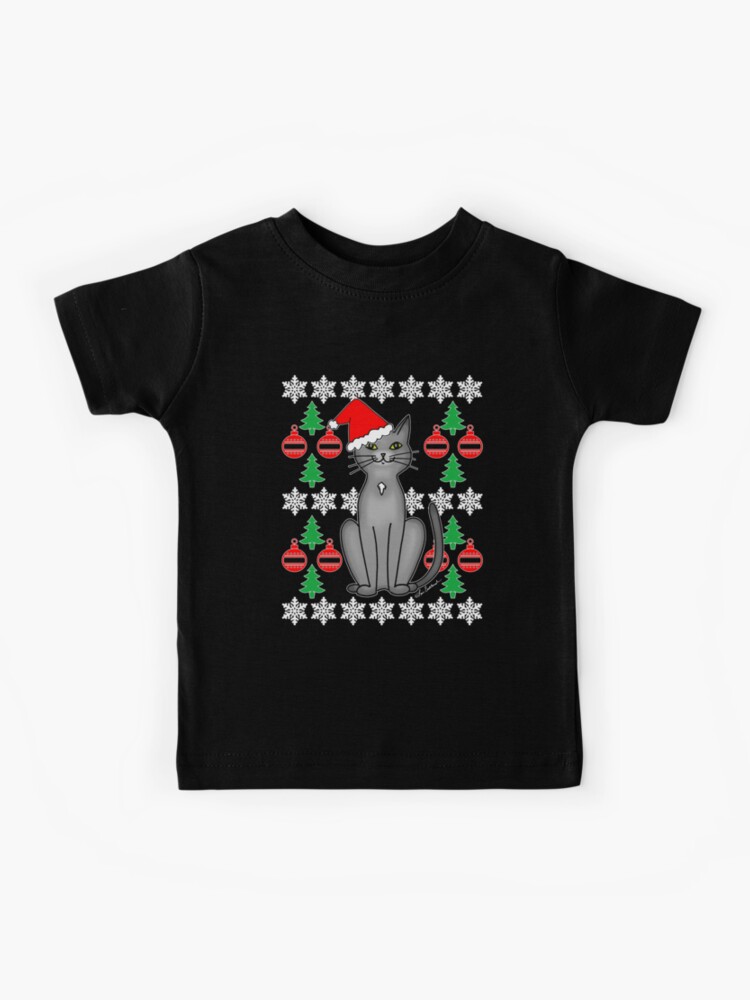 Christmas Cat Ugly Sweater Design