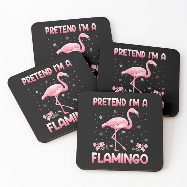 Item preview, Pretend I'm A Flamingo Funny Flamingo Halloween Costume  designed and sold by 1Designology1.