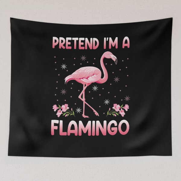 Item preview, Pretend I'm A Flamingo Funny Flamingo Halloween Costume  designed and sold by 1Designology1.