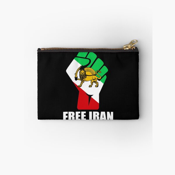 Item preview, Free Iran unity fist with lion logo vintage designed and sold by KASEYCOYT.