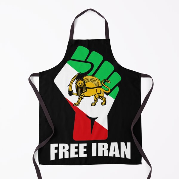 Item preview, Free Iran unity fist with lion logo vintage designed and sold by KASEYCOYT.