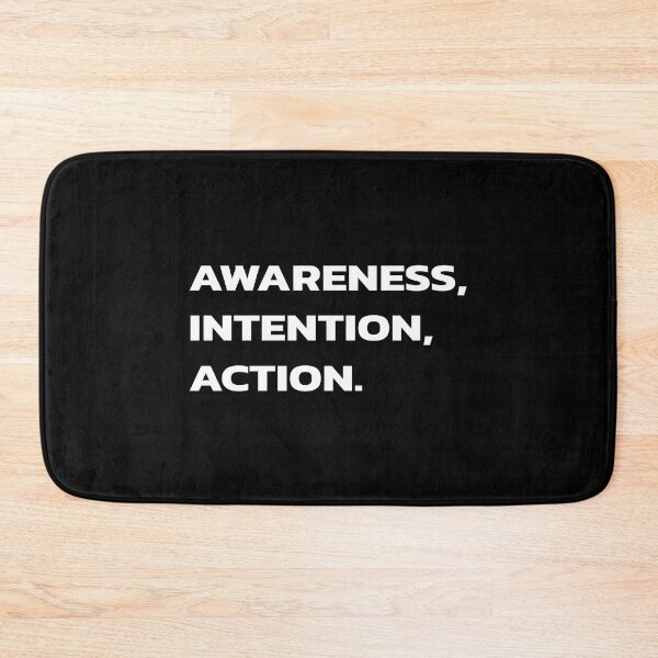 Item preview, AWARENESS, INTENTION, ACTION. designed and sold by Quote a Passage.