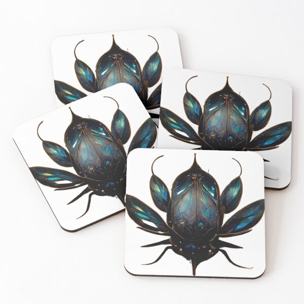 Item preview, Dark Kyan Beetle designed and sold by AltRealityStore.