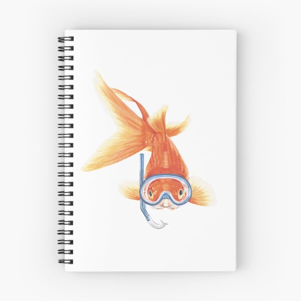 Item preview, snorkeling Goldie designed and sold by DoughtycreARTiv.