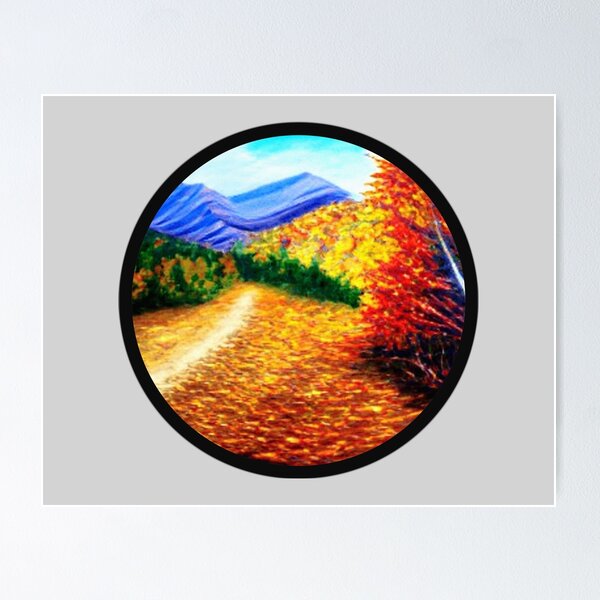 Item preview, Fall Mountain Landscape designed and sold by designed2teach.