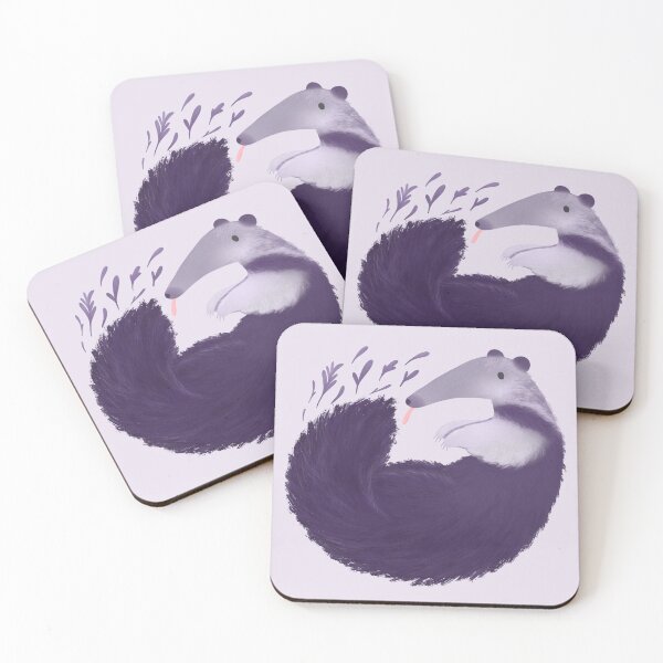 Item preview, Purple ant eater designed and sold by IcyBubblegum.