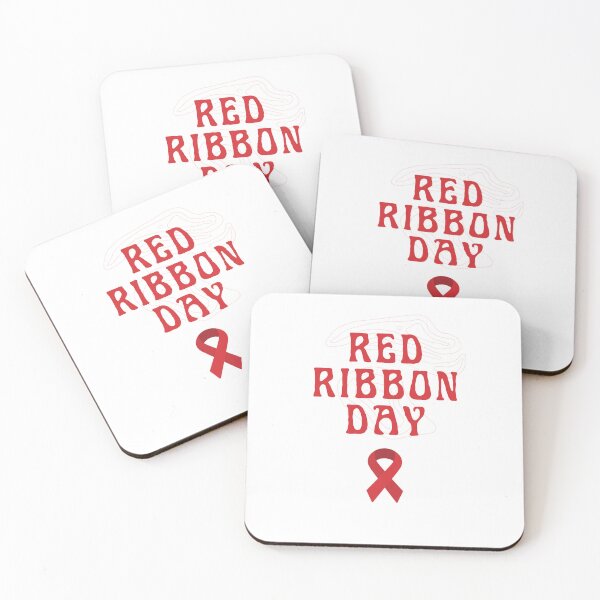 Item preview, Red ribbon week and red ribbon for spreading awareness. designed and sold by Do-It-Over.