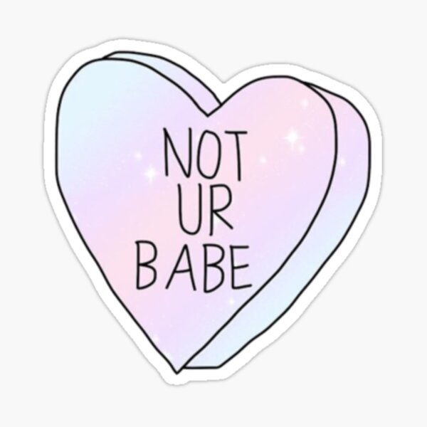 Item preview, NOT ur Babe designed and sold by Dark-Happiness.