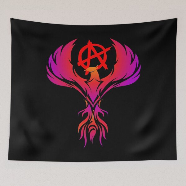 Item preview, Anarchy Phoenix * Question the System * Make it Better  designed and sold by MyThingNow.
