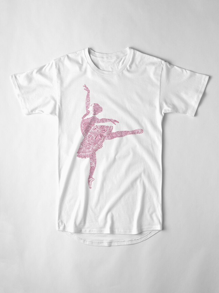 Alternate view of Ballet Dance - Designer Art Long T-Shirt
