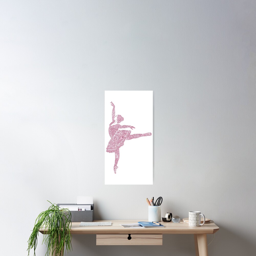 Ballet Dance - Designer Art Poster