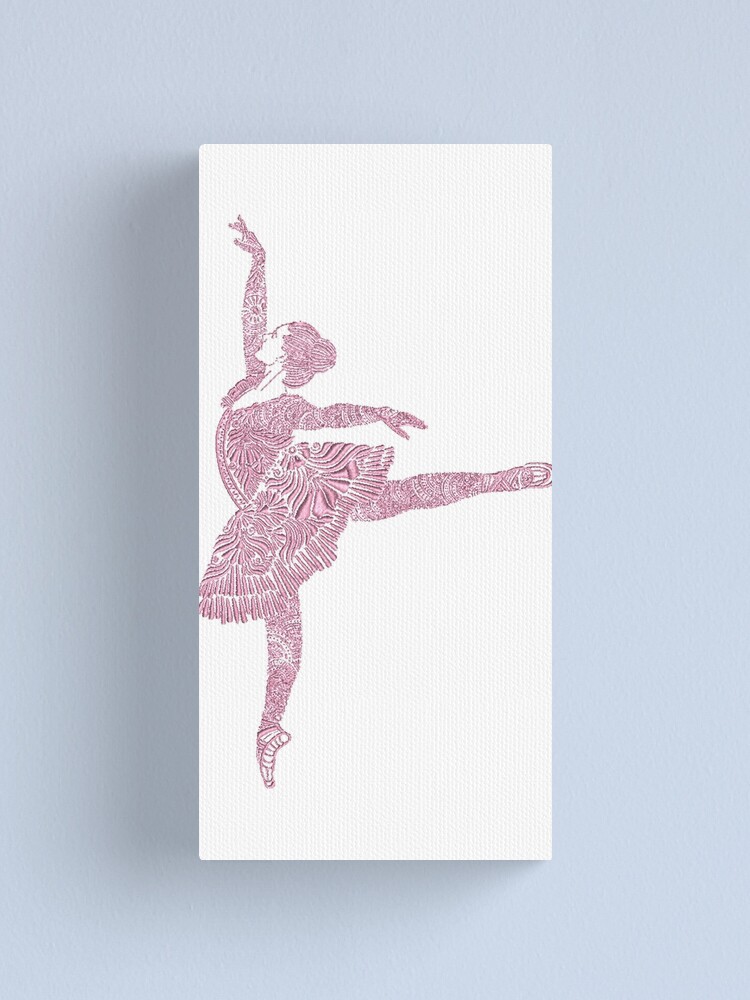 Alternate view of Ballet Dance - Designer Art Canvas Print