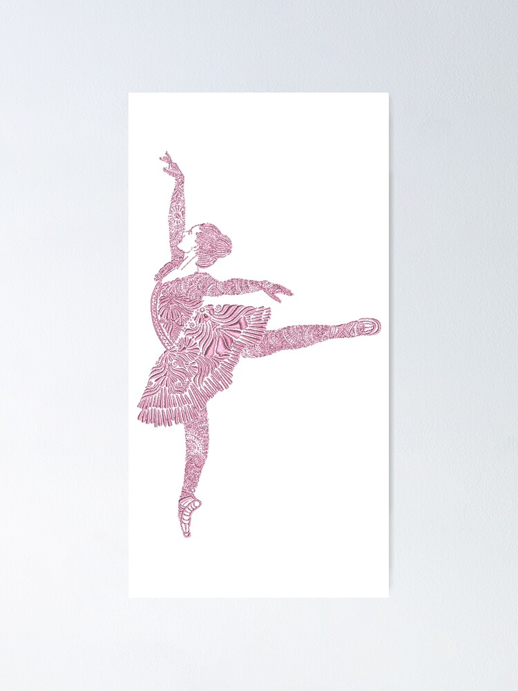 Alternate view of Ballet Dance - Designer Art Poster