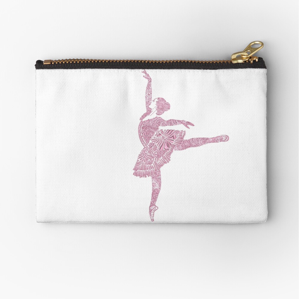 Ballet Dance - Designer Art Zipper Pouch