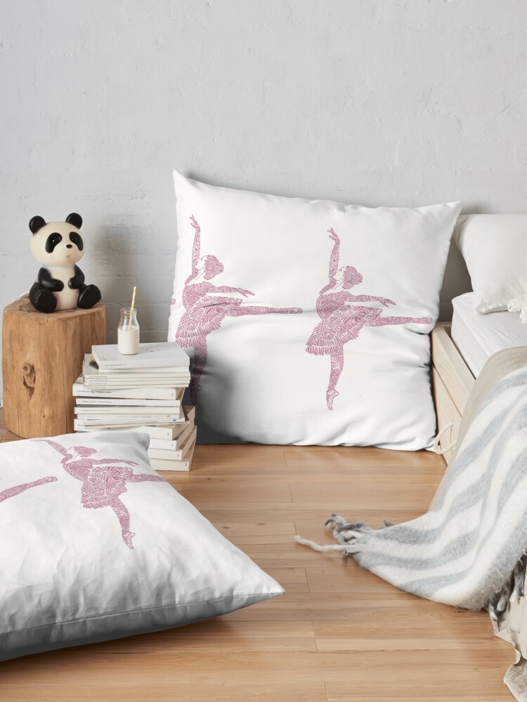 Alternate view of Ballet Dance - Designer Art Floor Pillow