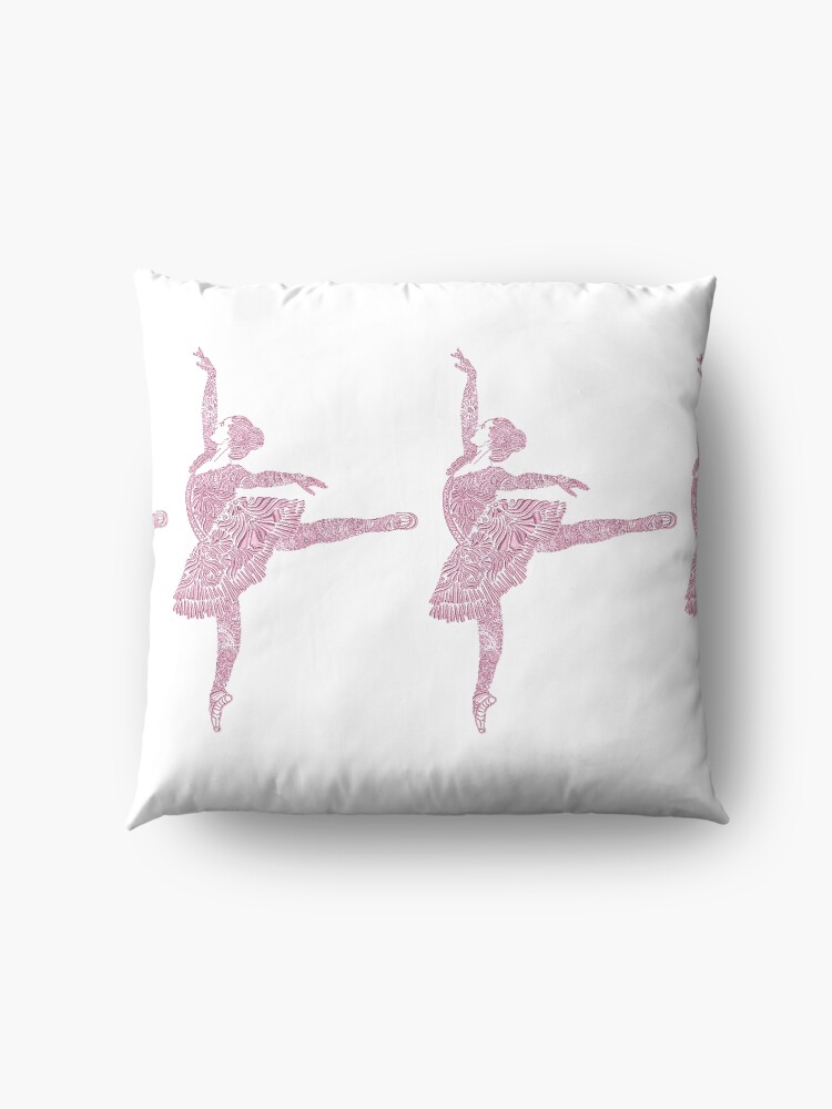 Alternate view of Ballet Dance - Designer Art Floor Pillow