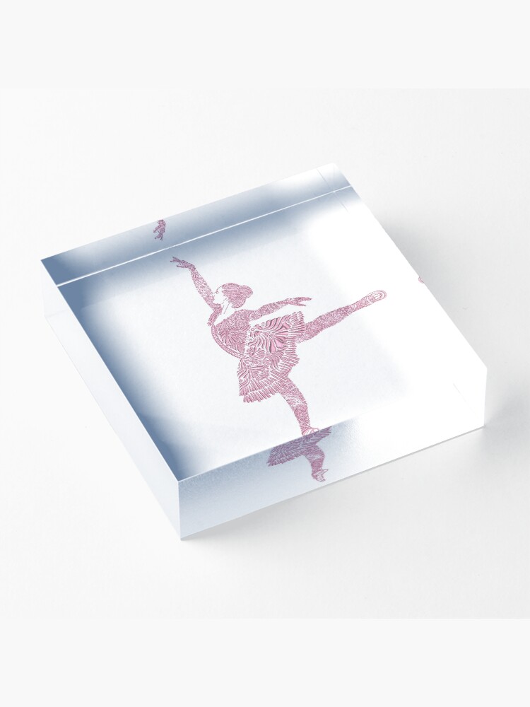 Alternate view of Ballet Dance - Designer Art Acrylic Block