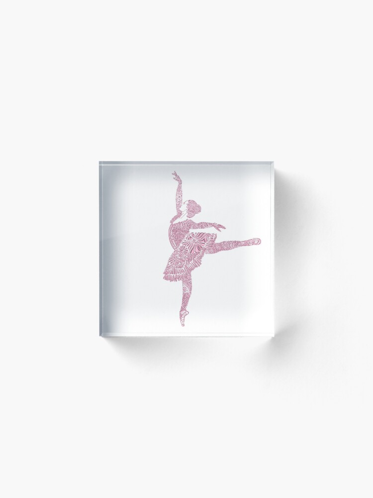 Alternate view of Ballet Dance - Designer Art Acrylic Block