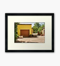 garage Framed Print