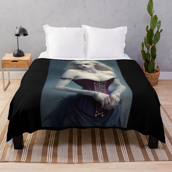 Item preview, Sexy Blonde Vampire Seductress Alluring Dark Madame Beautiful Artwork  designed and sold by KASEYCOYT.