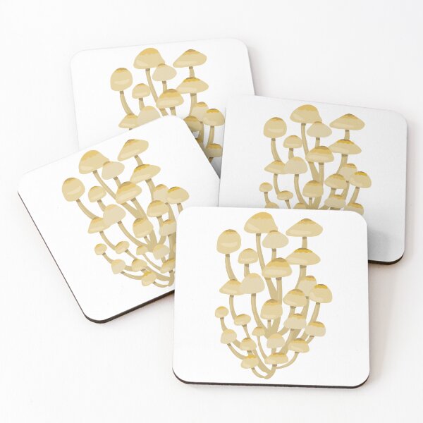 Item preview, Cottagecore Cute Honey Mushroom designed and sold by houseplantbabe.