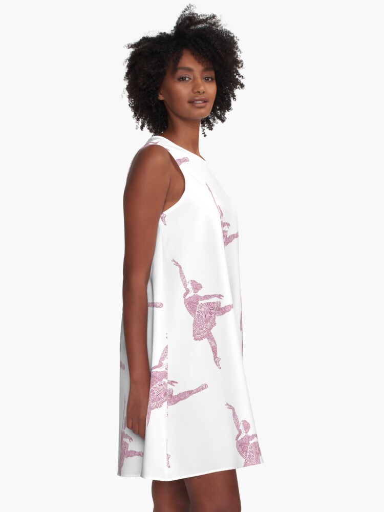 Alternate view of Ballet Dance - Designer Art A-Line Dress