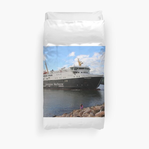 MV Finlaggan Duvet Cover