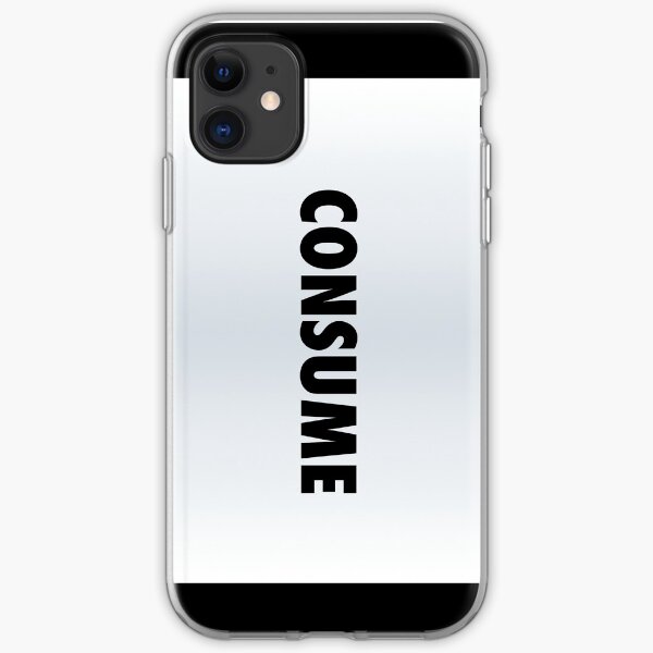 CONSUME iPhone Soft Case