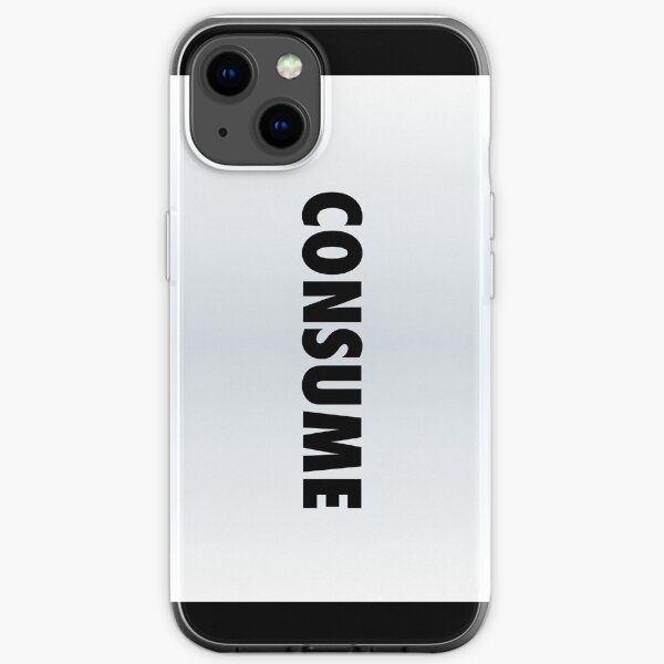 CONSUME iPhone Soft Case
