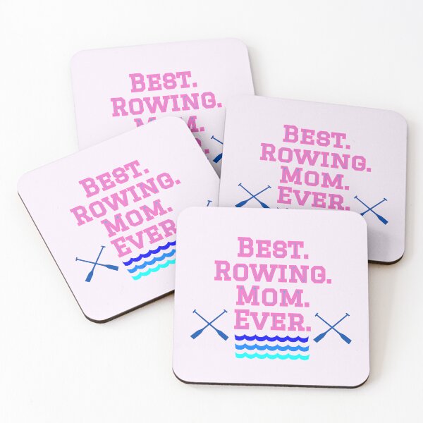 Item preview, Best Rowing Mom pink designed and sold by cmd-art.