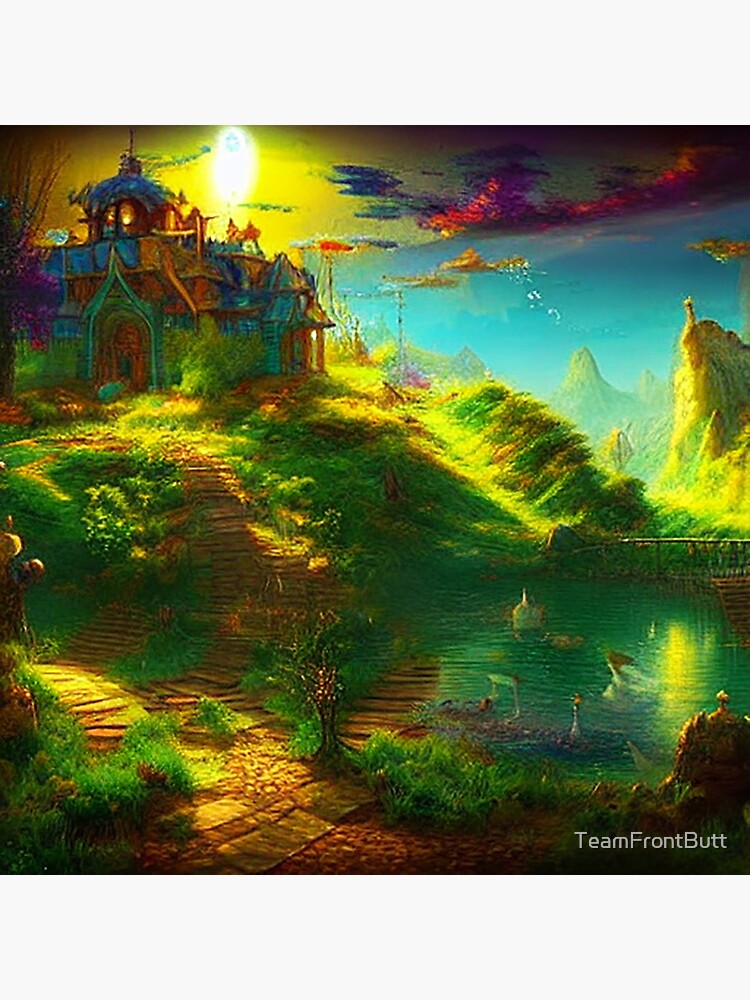 Solarpunk Aesthetic  Fantasy landscape, Fantasy art landscapes