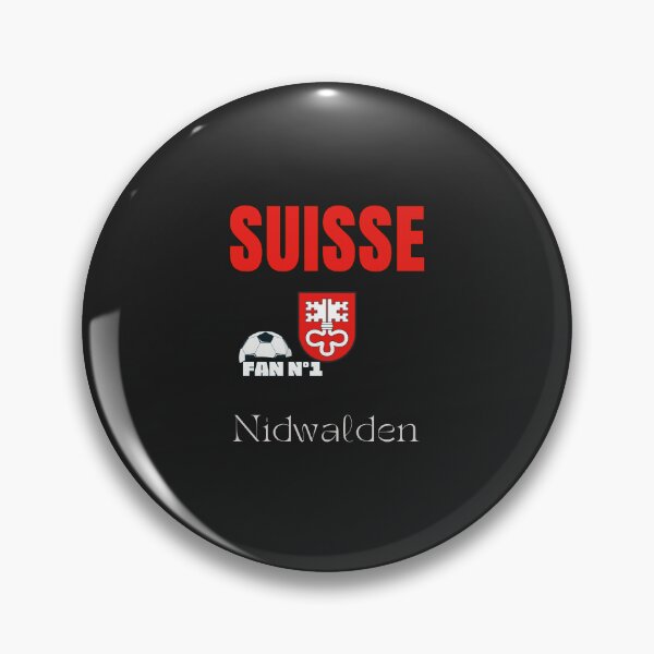 Item preview, Nidwalden supporter Switzerland number one football-passion football designed and sold by Passionfoot.